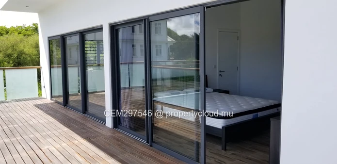 Fully Furnished modern spacious villa with pool for rent in Trou aux Biches