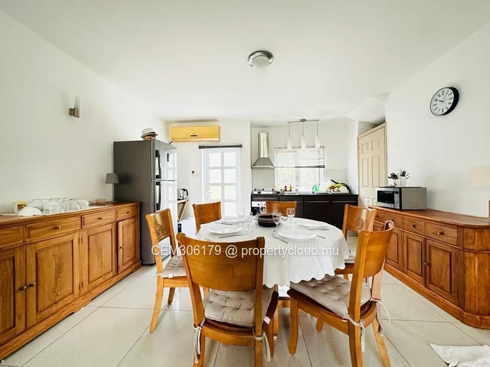 Refined 3-Bedroom Villa with a Swimming Pool for Rent in Grand Bay