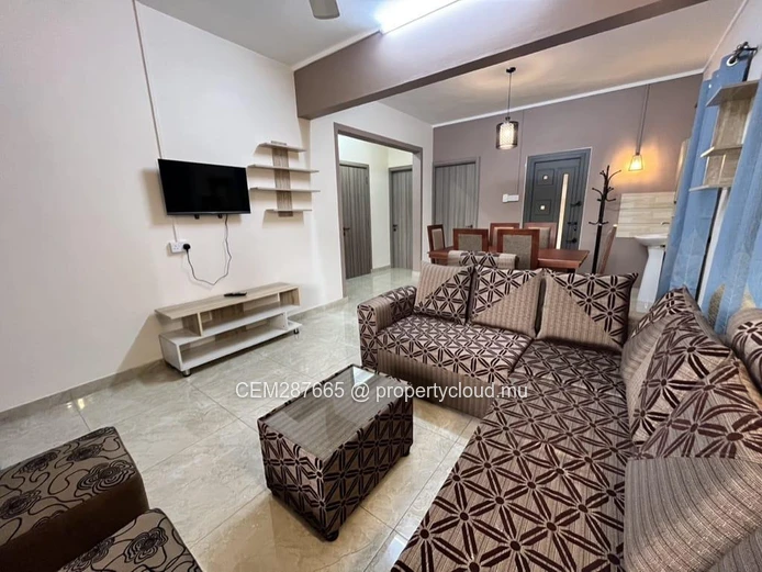 Fully Fitted 2-Bedroom Apartment For Rent (1st Floor) in Moka
