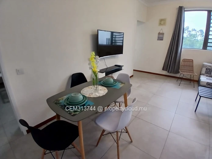 2 Chambres Appartement Meublé à Louer – Mont Choisy 