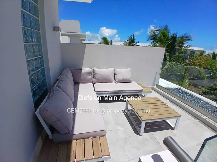 Furnished Luxury Duplex for Rent – Azuri Village, Roches Noires