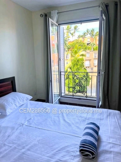 Charming Individual House With a Pool For Rent in Baie Tombeau 