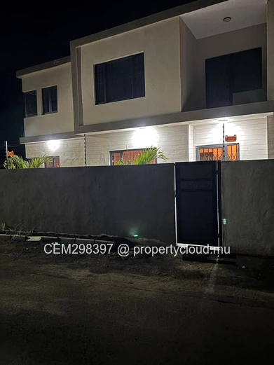 Brand-New Fully 4-Bedroom House for Sale in Quatre-Bornes 