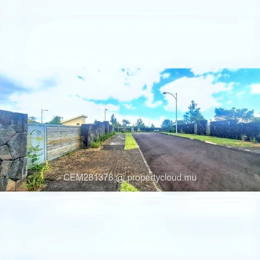Land for Sale at Morcellement Aurea (Bois de Chandelle) with River Reserve