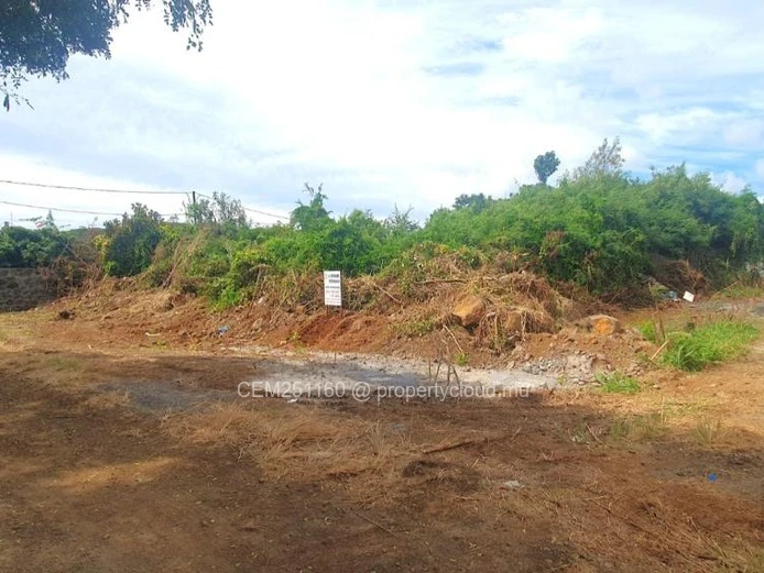 Exceptionnal Residential land for sale at La Salette Grand Baie