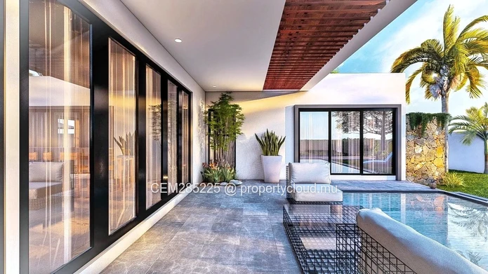 Luxueuse villa et flambant neuve de plein-pieds à Vendre à Grand Baie