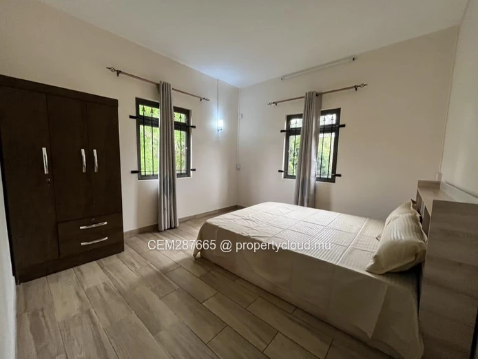 Fully Fitted 2-Bedroom Apartment For Rent (1st Floor) in Moka