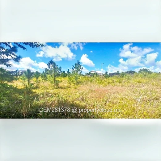 Land for Sale at Morcellement Aurea (Bois de Chandelle) with River Reserve