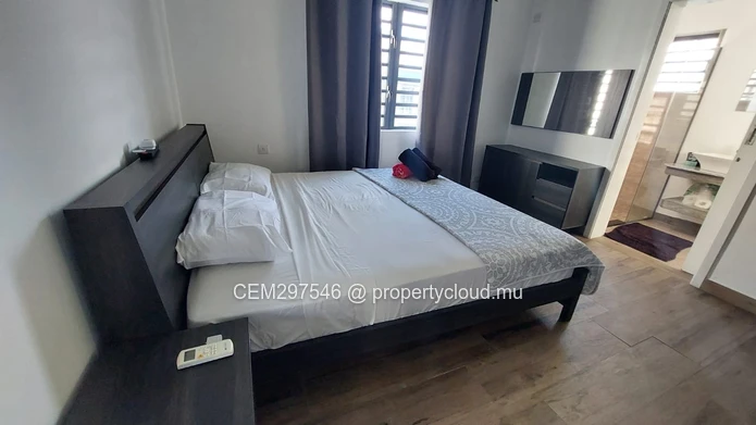 Fully Furnished modern spacious villa with pool for rent in Trou aux Biches